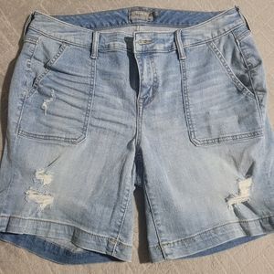 Torrid Blue Jean Shorts NEW